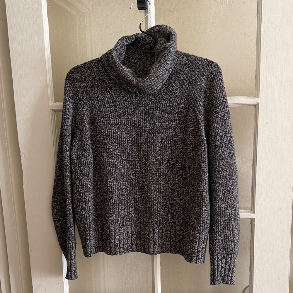 Madewell Charcoal Turtleneck Sweater
